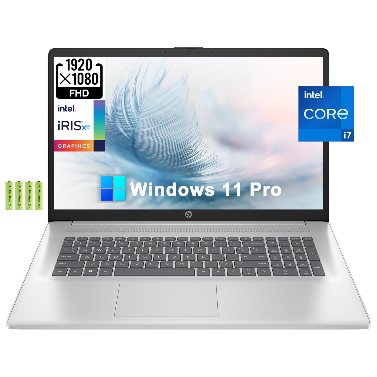 ❤️Windows11/17.3inch/16G/SSD1024GB❤️ Amazon.com: HP 17 Laptop, 17.3